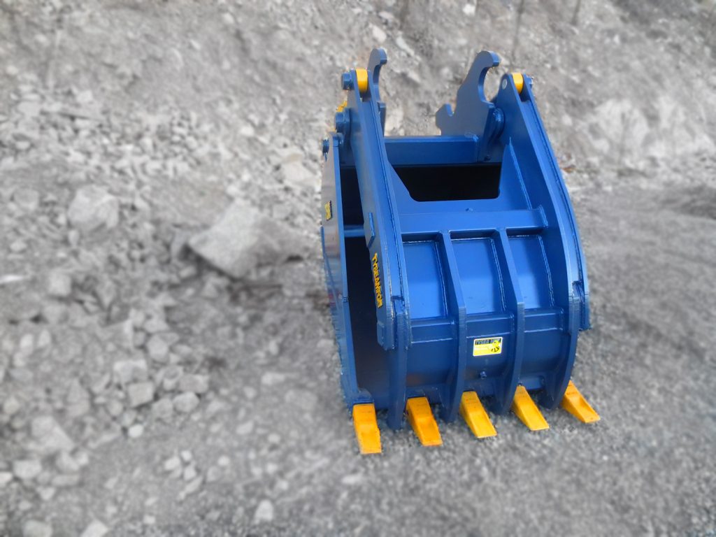 mini excavator grapple bucket